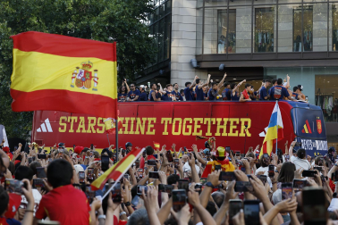Fotos de la celebración y la rúa de los campeones del mundo