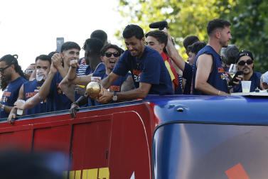 Fotos de la celebración y la rúa de los campeones del mundo