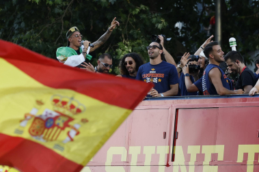 Fotos de la celebración y la rúa de los campeones del mundo