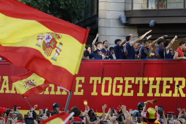 Fotos de la celebración y la rúa de los campeones del mundo