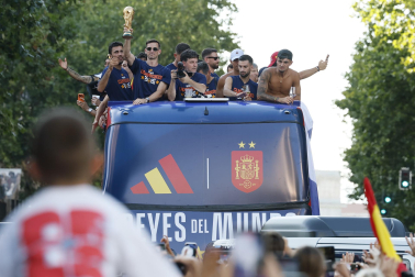 Fotos de la celebración y la rúa de los campeones del mundo