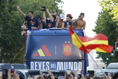 Fotos de la celebración y la rúa de los campeones del mundo