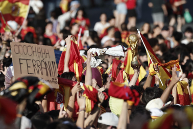 Fotos de la celebración y la rúa de los campeones del mundo