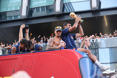 Fotos de la celebración y la rúa de los campeones del mundo