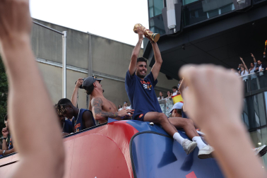 Fotos de la celebración y la rúa de los campeones del mundo