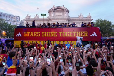 Fotos de la celebración y la rúa de los campeones del mundo
