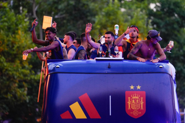 Fotos de la celebración y la rúa de los campeones del mundo