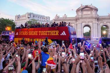 Fotos de la celebración y la rúa de los campeones del mundo