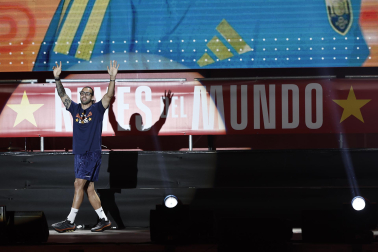 Fotos de la celebración y la rúa de los campeones del mundo