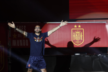 Fotos de la celebración y la rúa de los campeones del mundo