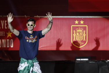 Fotos de la celebración y la rúa de los campeones del mundo