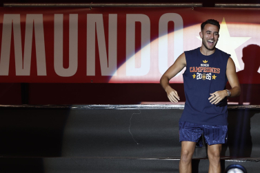 Fotos de la celebración y la rúa de los campeones del mundo