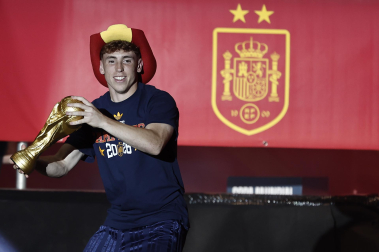 Fotos de la celebración y la rúa de los campeones del mundo
