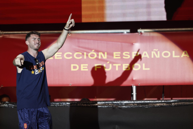 Fotos de la celebración y la rúa de los campeones del mundo