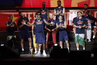 Fotos de la celebración y la rúa de los campeones del mundo
