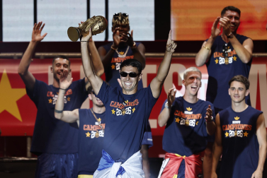Fotos de la celebración y la rúa de los campeones del mundo