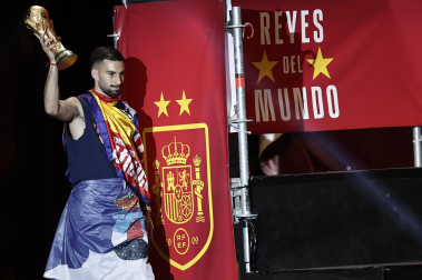 Fotos de la celebración y la rúa de los campeones del mundo