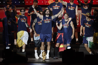 Fotos de la celebración y la rúa de los campeones del mundo