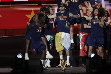 Fotos de la celebración y la rúa de los campeones del mundo