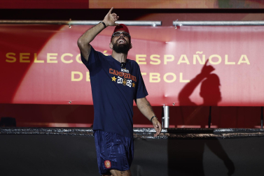 Fotos de la celebración y la rúa de los campeones del mundo