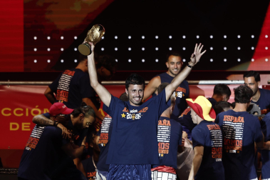 Fotos de la celebración y la rúa de los campeones del mundo