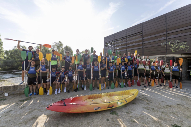 Fotos de la actividad de piragüismo de Osasuna