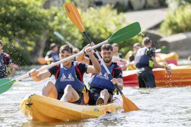 Fotos de la actividad de piragüismo de Osasuna