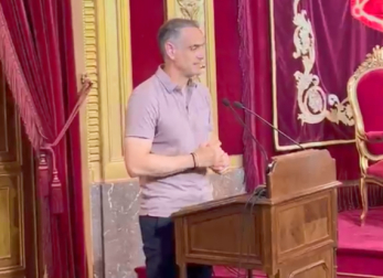 Discurso de agradecimiento de Javier López Vallejo en el Palacio de Navarra