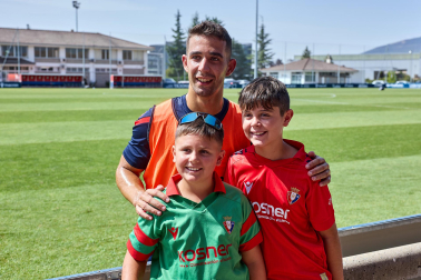 Fotos del entrenamiento de Osasuna de este miércoles