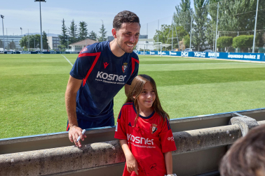 Fotos del entrenamiento de Osasuna de este miércoles