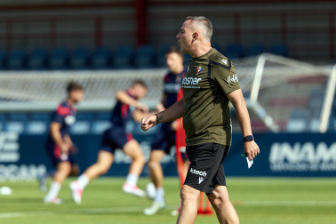 Fotos del entrenamiento de Osasuna de este miércoles