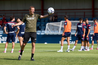 Fotos del entrenamiento de Osasuna de este miércoles