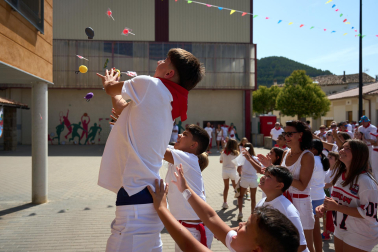 La Asociación Liédena se encargó de lanzar el chupinazo en el inicio de las fiestas 2026 en la localidad de la merindad de Sangüesa