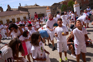 La Asociación Liédena se encargó de lanzar el chupinazo en el inicio de las fiestas 2026 en la localidad de la merindad de Sangüesa