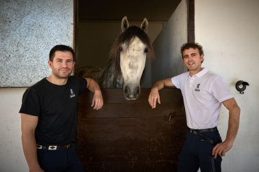 Imágenes del día a día en la Yeguada Gaucho, en Zulueta