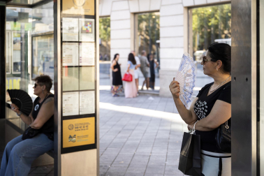 Fotos de la ola de calor en Pamplona