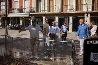 Fotos de la ola de calor en Pamplona