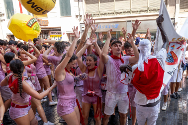 Fotos del cohete de fiestas de Tudela 2026