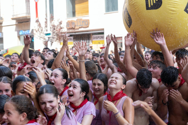 Fotos del cohete de fiestas de Tudela 2026