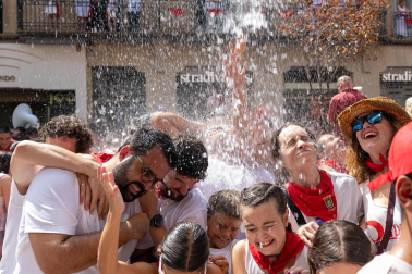 Fotos del cohete de fiestas de Tudela 2026