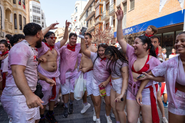 Fotos del cohete de fiestas de Tudela 2026