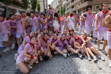 Fotos del cohete de fiestas de Tudela 2026