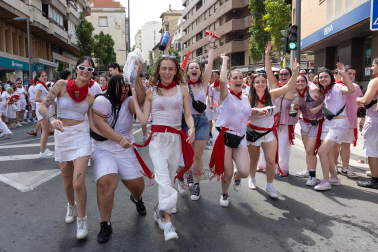 Fotos del cohete de fiestas de Tudela 2026