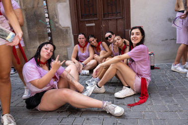 Fotos del cohete de fiestas de Tudela 2026
