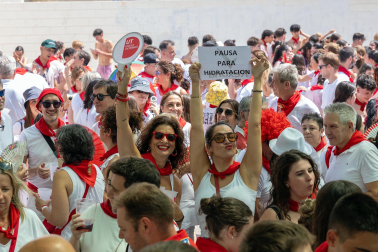 Fotos del cohete de fiestas de Tudela 2026