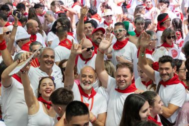 Fotos del cohete de fiestas de Tudela 2026