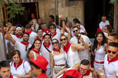 Fotos del cohete de fiestas de Tudela 2026