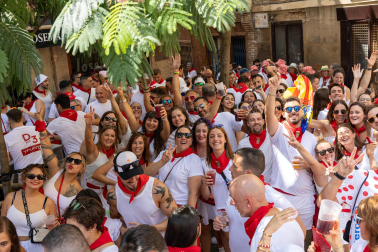 Fotos del cohete de fiestas de Tudela 2026