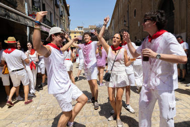Fotos del cohete de fiestas de Tudela 2026