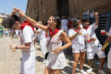 Fotos del cohete de fiestas de Tudela 2026